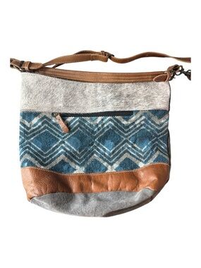 Myra Bag Cowhide and Leather Shoulder Bag